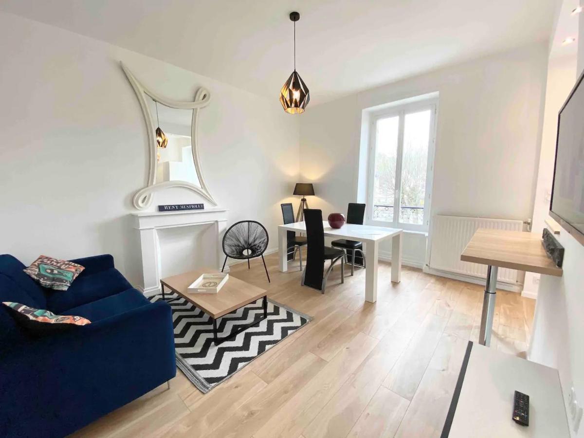 Le Deco - Confort - Wifi - Luminosite - Entre Gare Et Centre カンペール エクステリア 写真