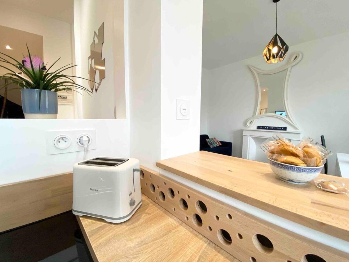 Le Deco - Confort - Wifi - Luminosite - Entre Gare Et Centre カンペール エクステリア 写真